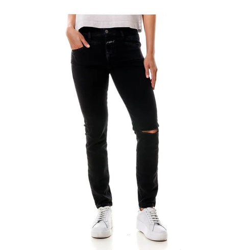 JEAN NEGRO PEDAL GIRBAUD